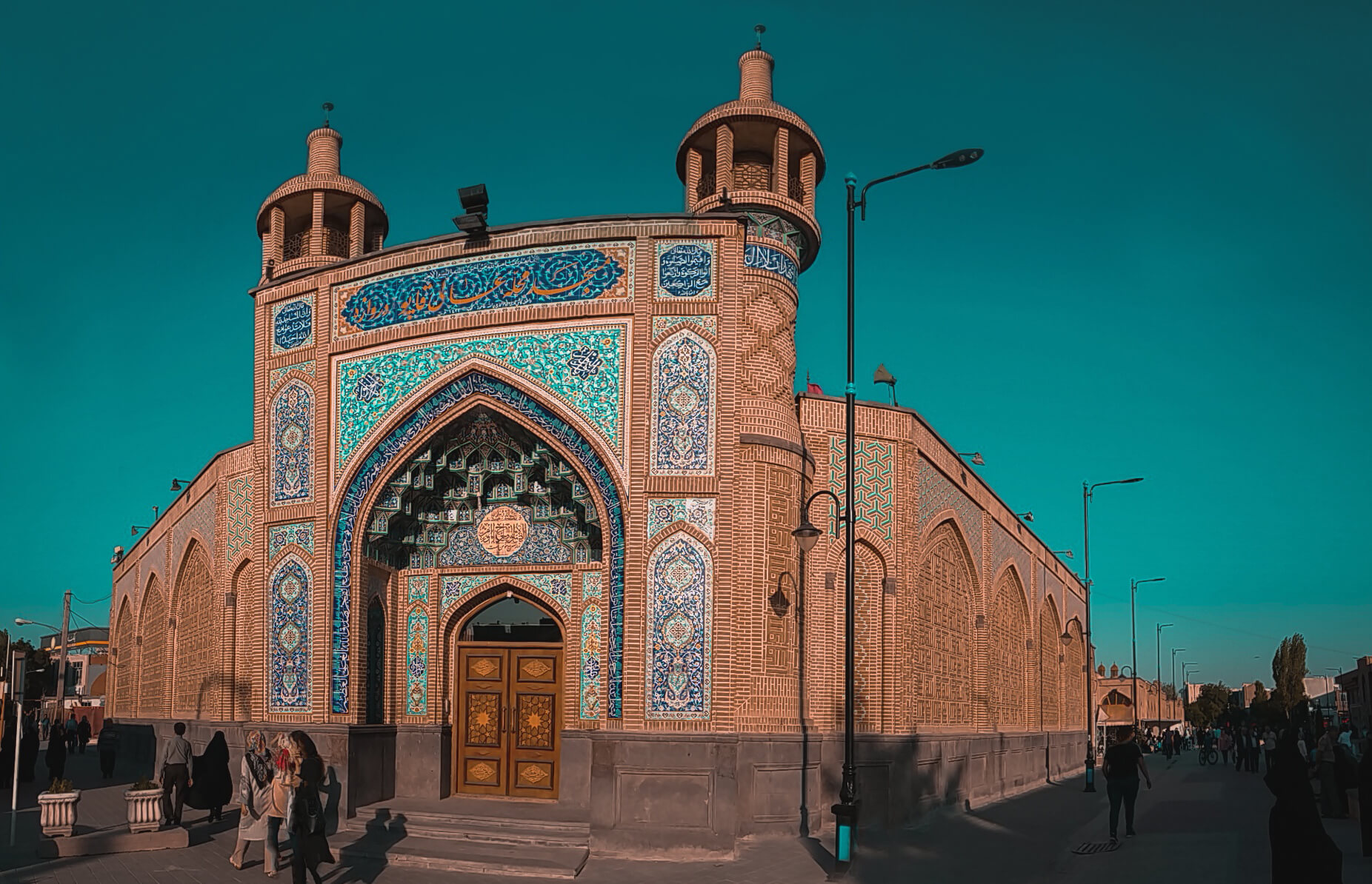 تصویر مسجد عالی قاپو اردبیل 